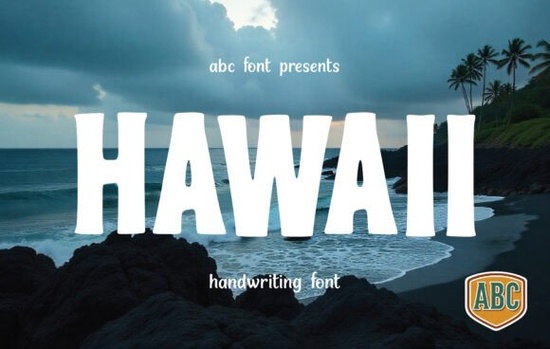 Hawaii Font